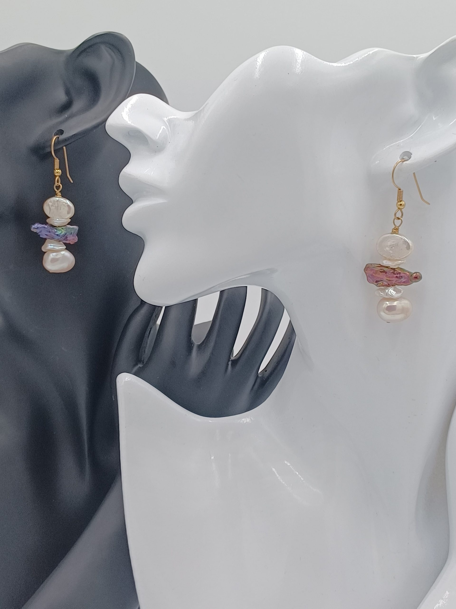 Addison Baroque and Heshi Pearl Earrings - Image 5