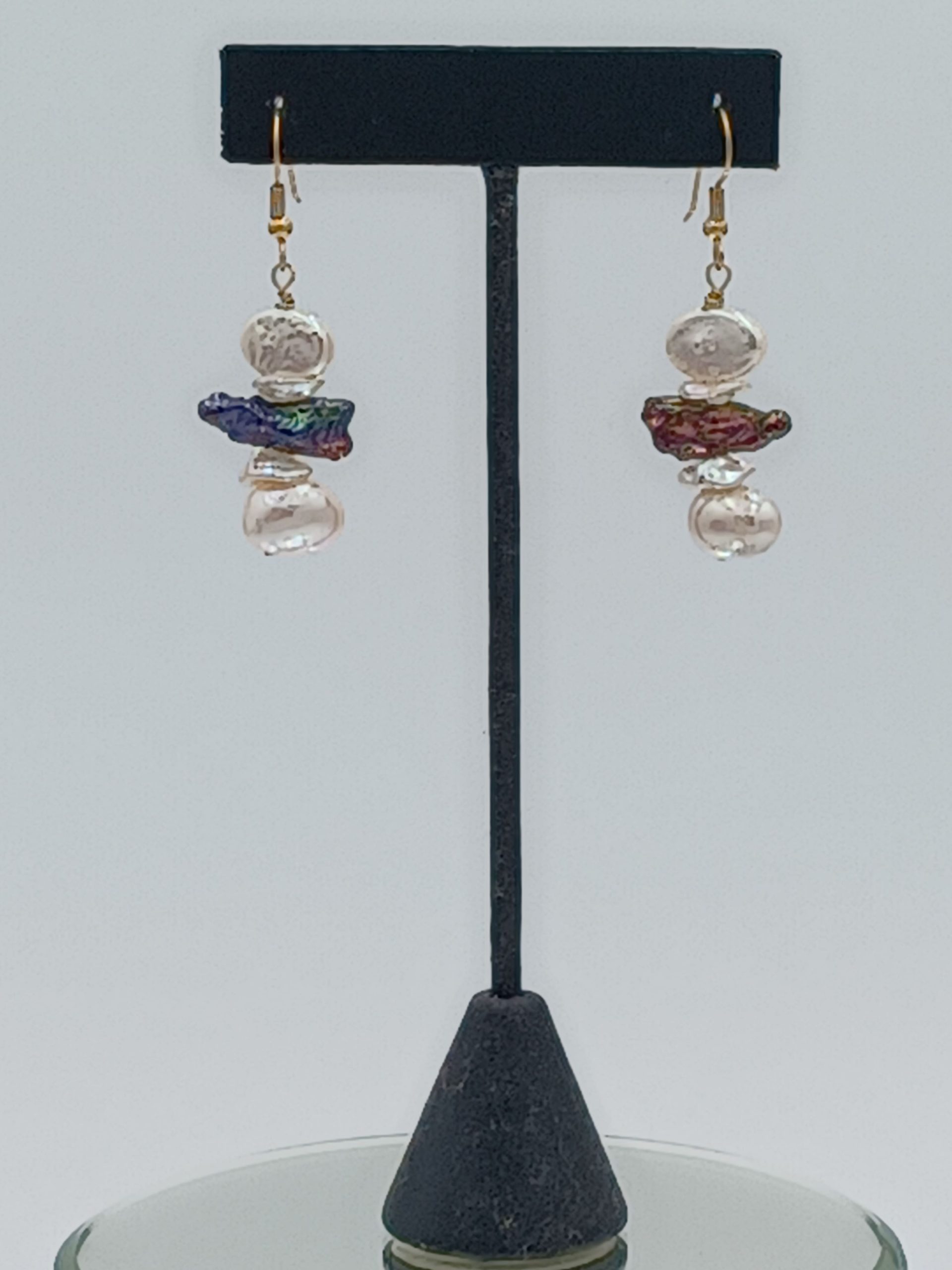 Addison Baroque and Heshi Pearl Earrings - Image 3