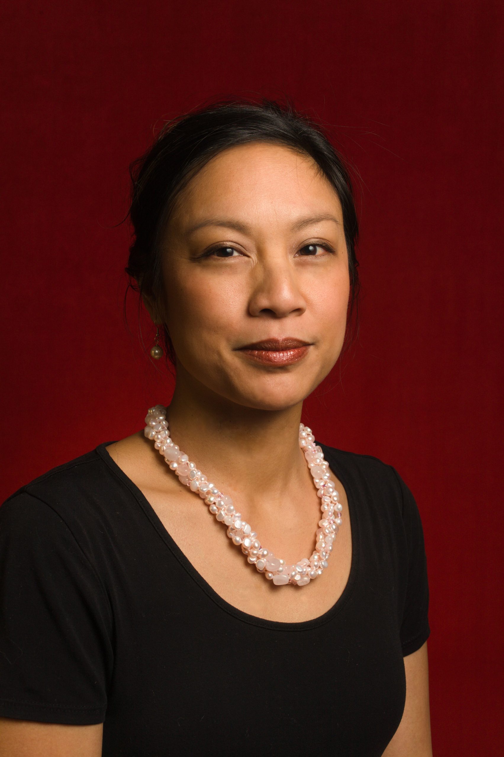 Audrey 4 Pink Rock Pearl Necklace - Image 8