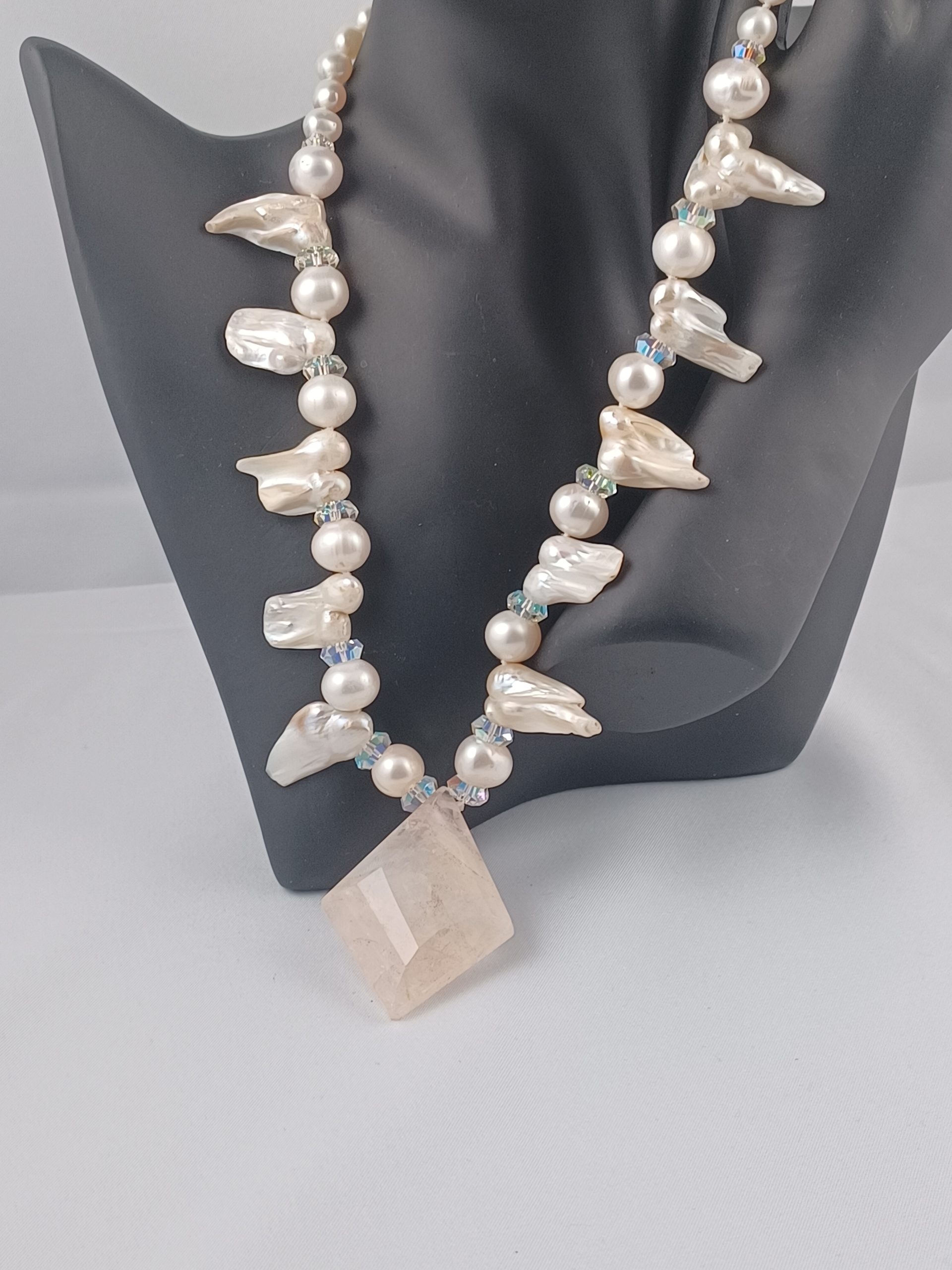 Avery White Baroque Pearl Necklace - Image 8