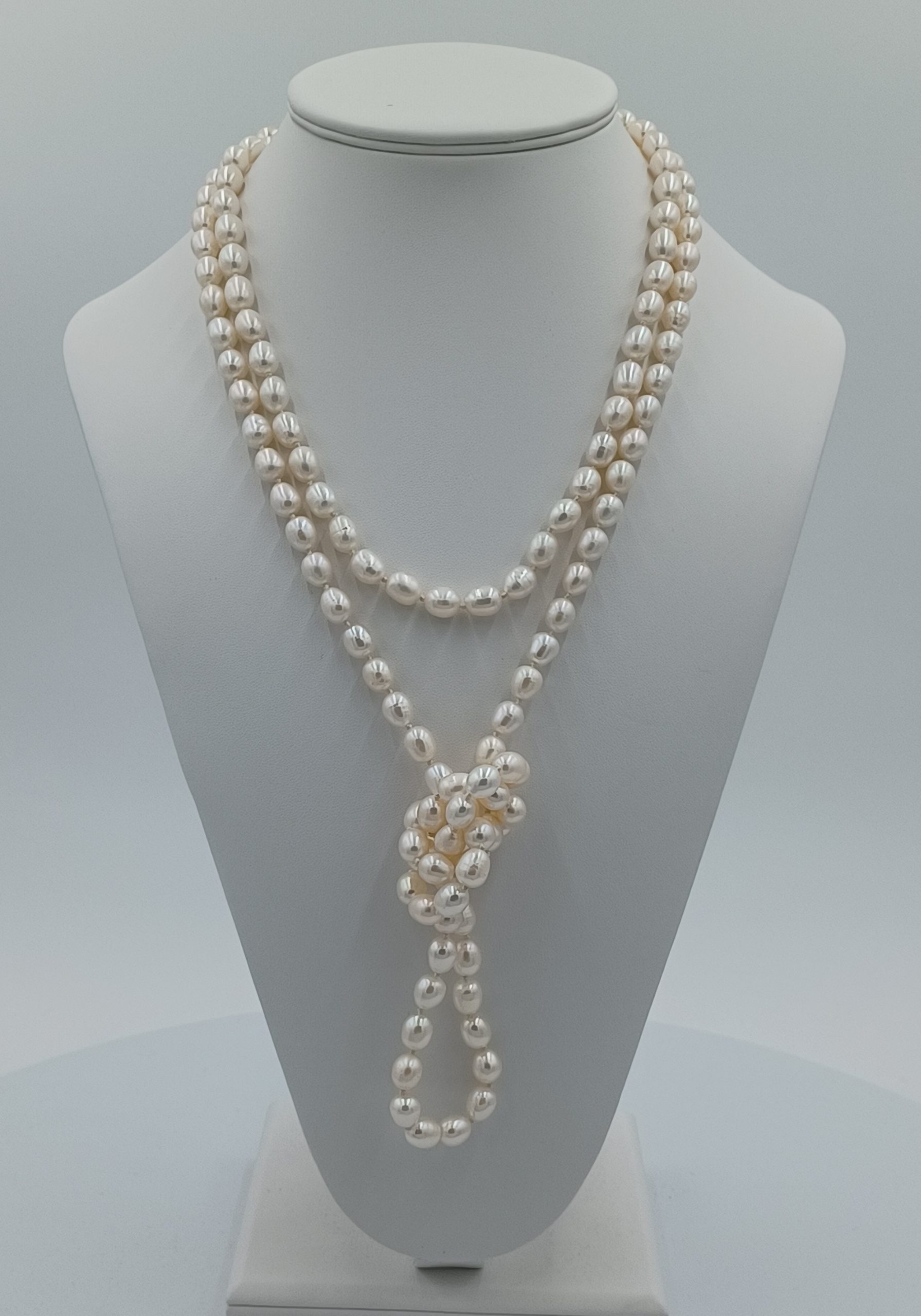 Belinda Endless Barqoue Pearl Necklace
