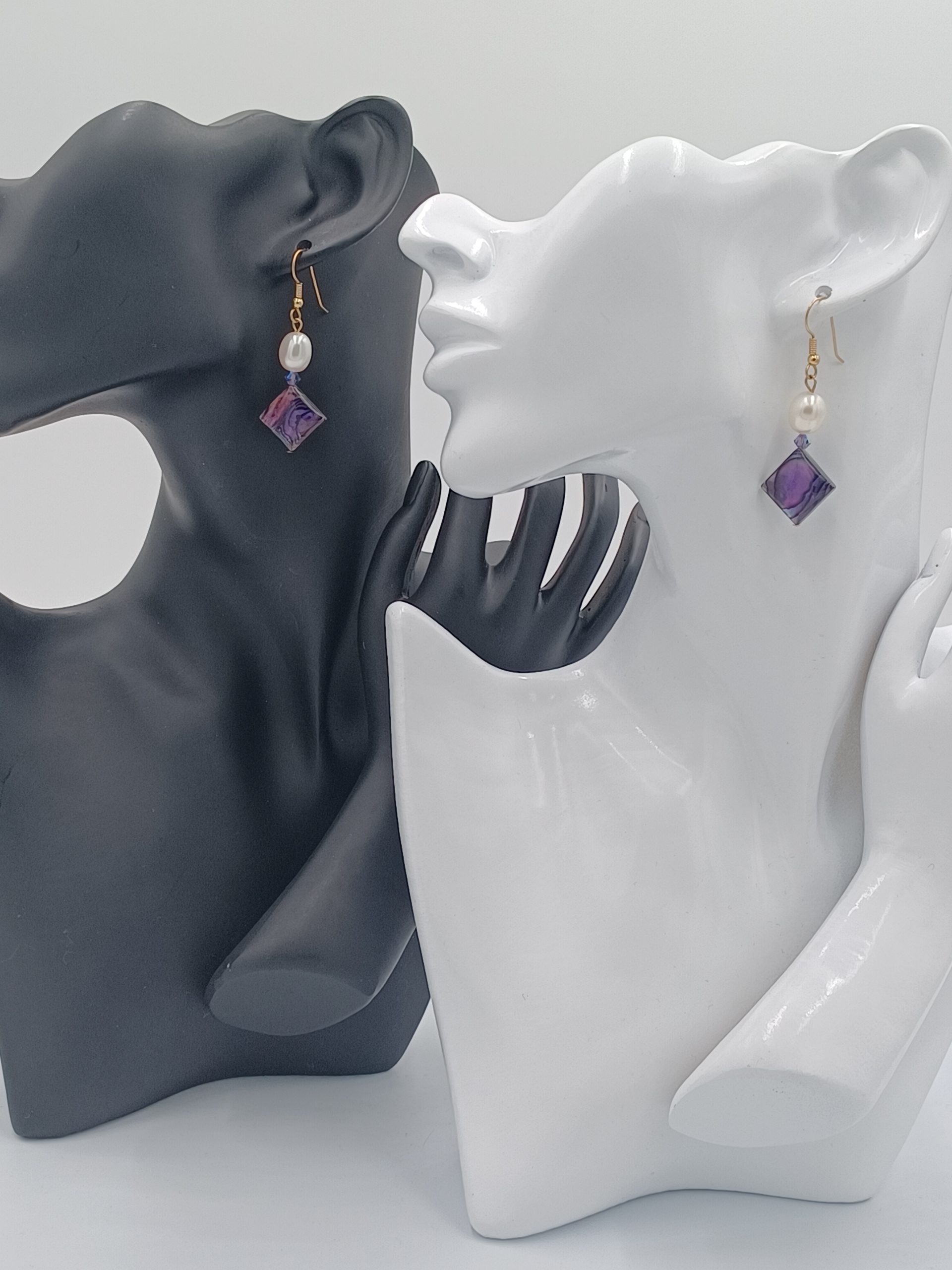 Bryce Baroque Pearl Earrings - Image 6